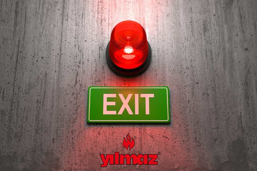 Adresli Yangın İhbar ve Alarm Butonu - Yılmaz Yangın