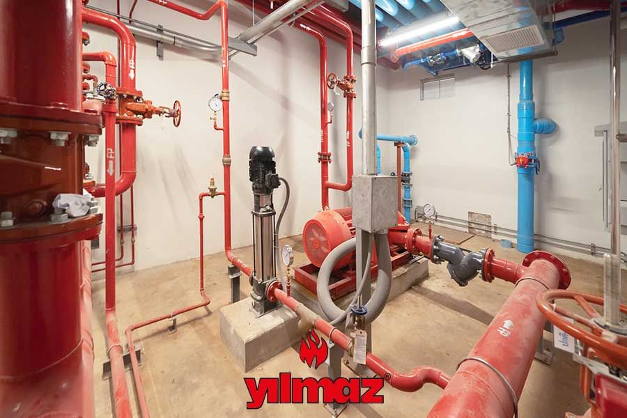 Pompalı Sprinkler Yangın Sistemler - Yılmaz Yangın