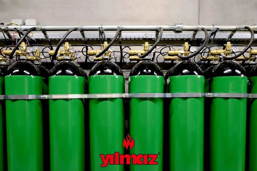 Argon Inert Gazlı Yangın Söndürme Sistemleri