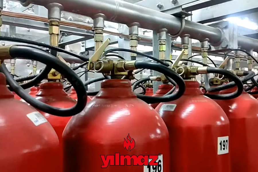 CO² (Karbondioksitli) Gazlı Yangın Söndürme Sistemi Çalışma Prensibi - Yılmaz Yangın