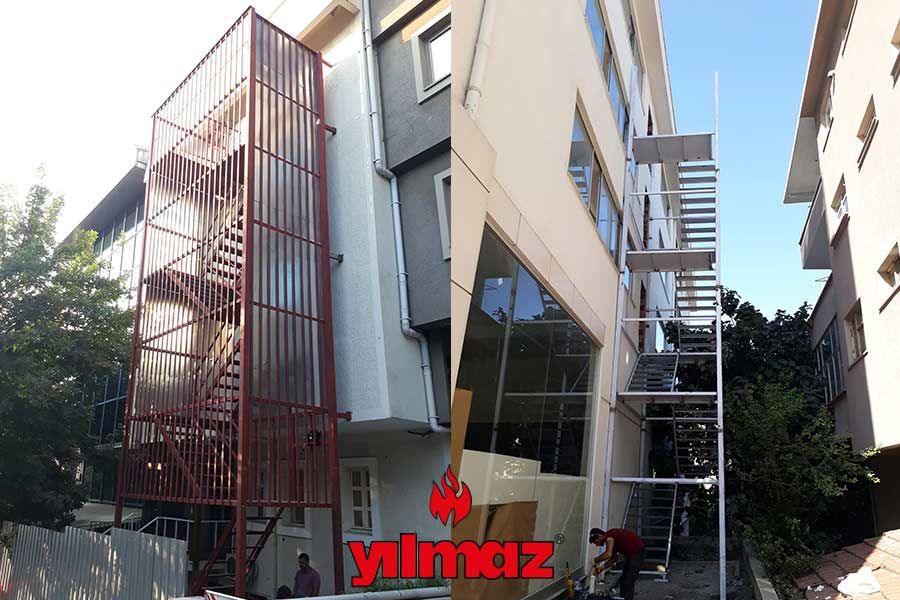 Yangın Merdiveni İmalatı