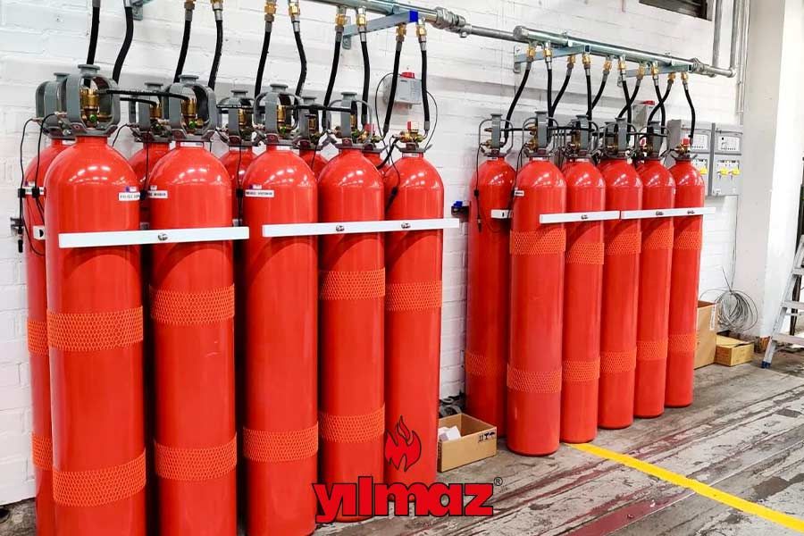 CO² (Karbondioksitli) Gazlı Yangın Söndürme Sistemi Kullanım Alanları