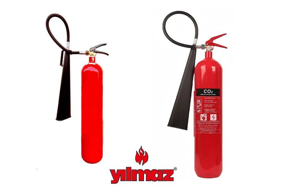 CO² (Karbondioksitli) Gazlı Yangın Söndürme Sistemi Tüpü - Yılmaz Yangın