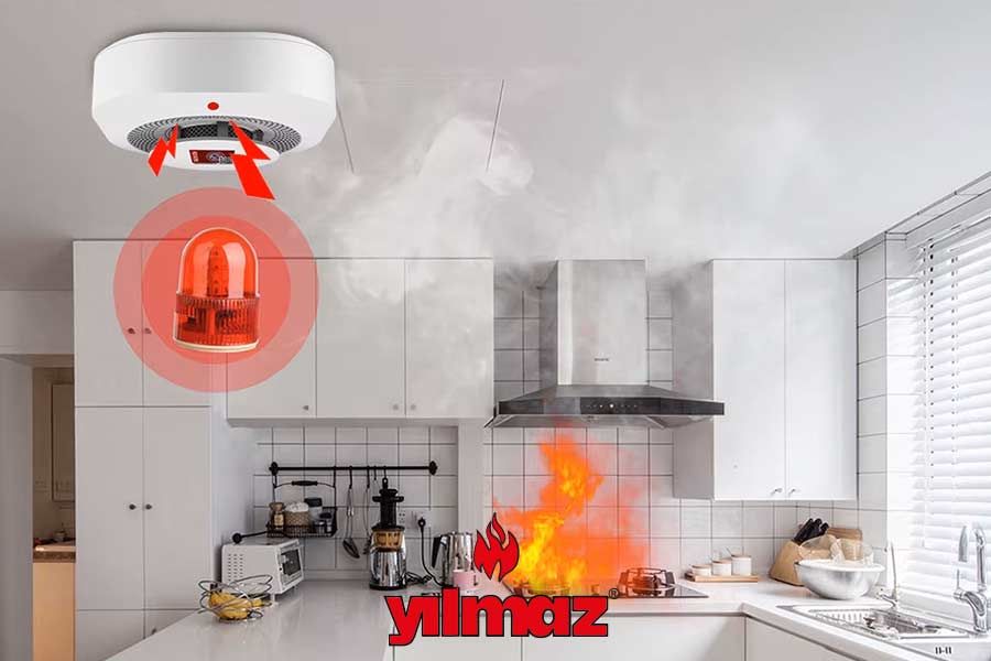 Kablosuz, Sensörlü Alarm Sistemi - Yılmaz Yangın