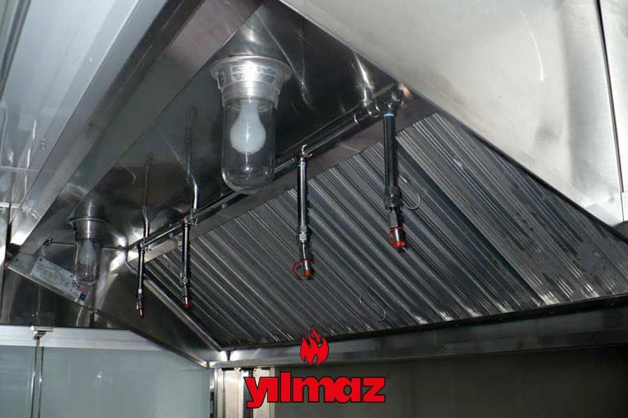 Mutfak Davlumbaz Yangın Söndürme Sistemleri