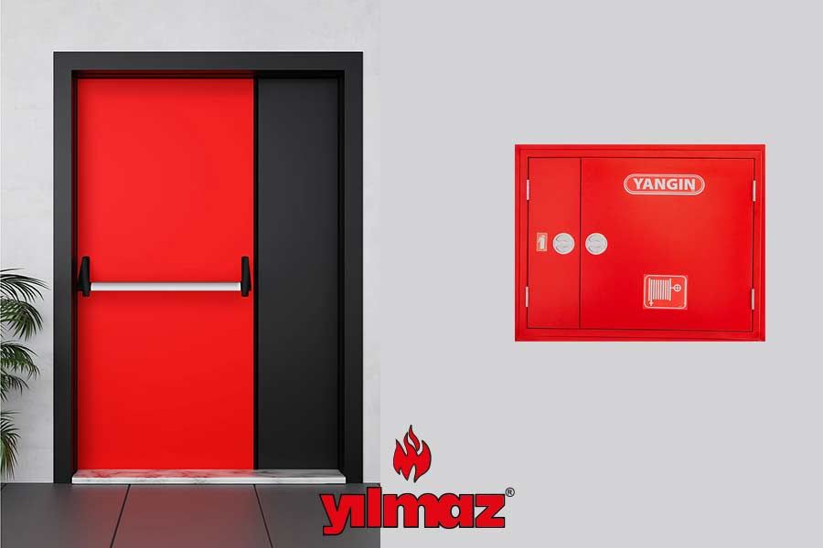 Panikbarlı Yangın Kapısı