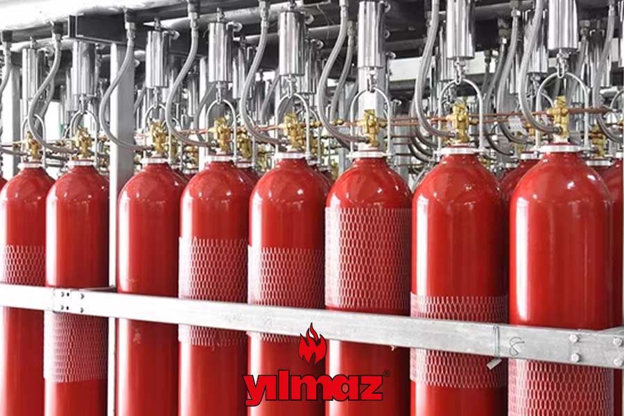 Co² (Karbondiksitli) Gazlı Yangın Söndürme Sistemi
